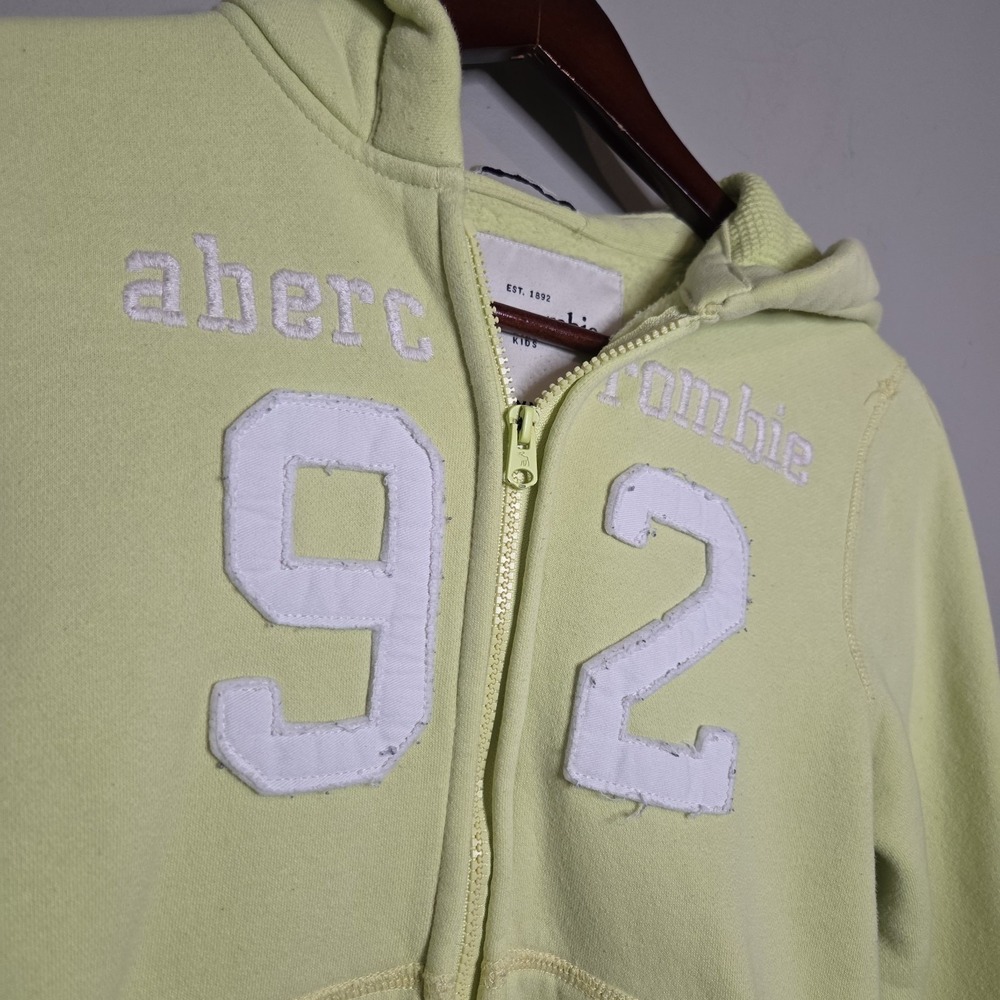 Vintage Hollister Hoodie Sweatshirt HCO Surf Team Women's Small Green Waffle Y2K